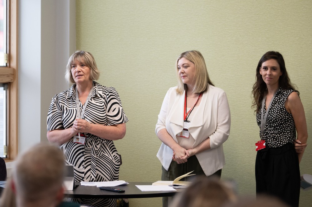 People at a wellbeing event