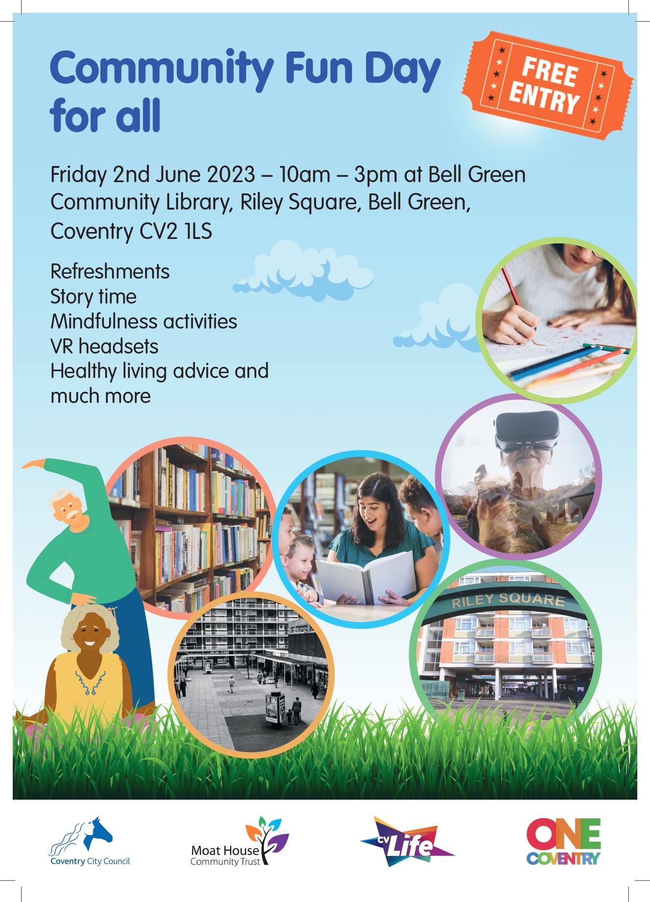 Bell Green Fun Day flyer 2023