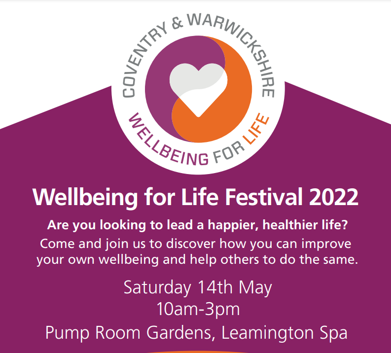 Wellbeing for Life Festival 2022 poster