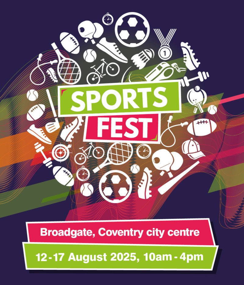 Sports fest poster portait